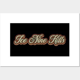 Ice Nine Kills Vintage Text Posters and Art